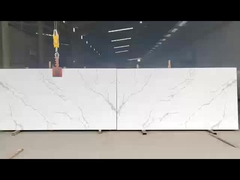 OLK1101 - Mechanized Quartz Countertops White Kitchen Worktops