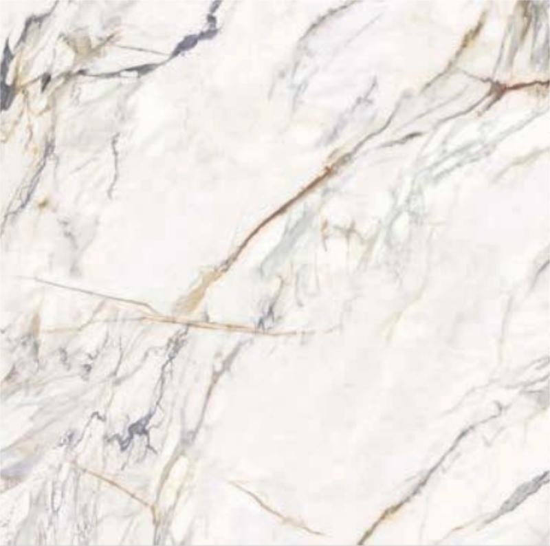 2cm/3cm Efek Marmer Quartz Countertops HD Inkjet Print Marmer Look Quartz Worktop