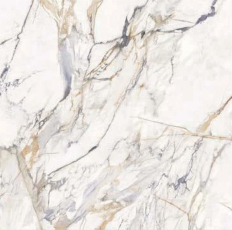 2cm/3cm Efek Marmer Quartz Countertops HD Inkjet Print Marmer Look Quartz Worktop