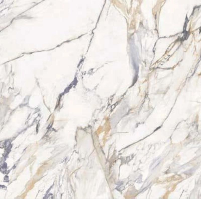 2cm/3cm Efek Marmer Quartz Countertops HD Inkjet Print Marmer Look Quartz Worktop