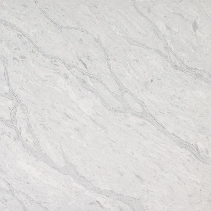 Warna Campuran Latar Belakang Carrara Quartz Countertops 2cm 3cm Ketebalan