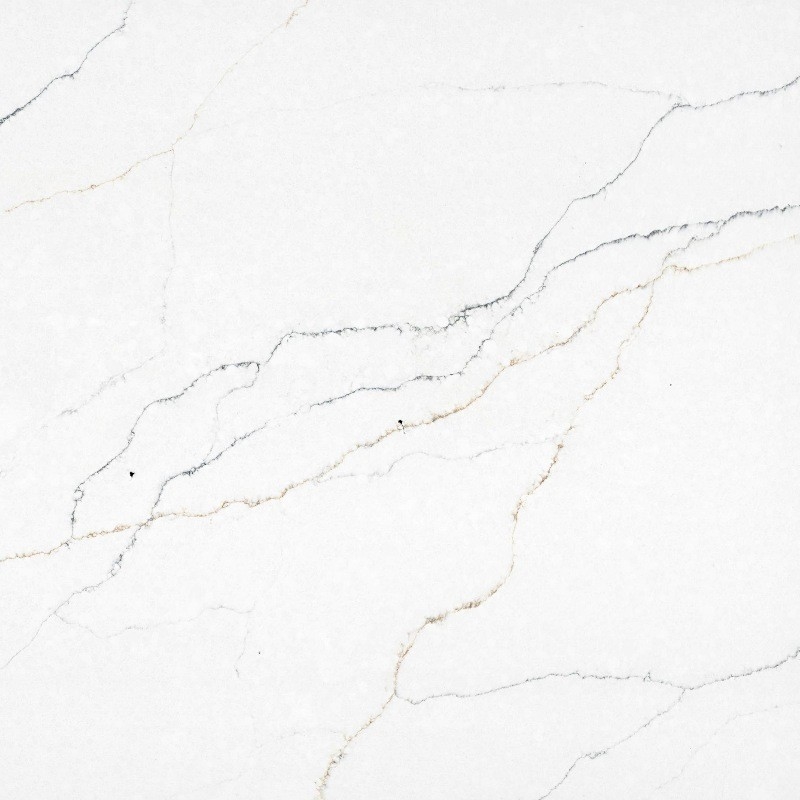 Gold Line Gold Vain Quartz Absorpsi Air 0,1% Fusi Gaya Estetika Alam