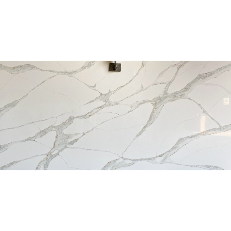 Jenis Minimalis Modern Meja Kuarsa Kekuatan Lipat 60